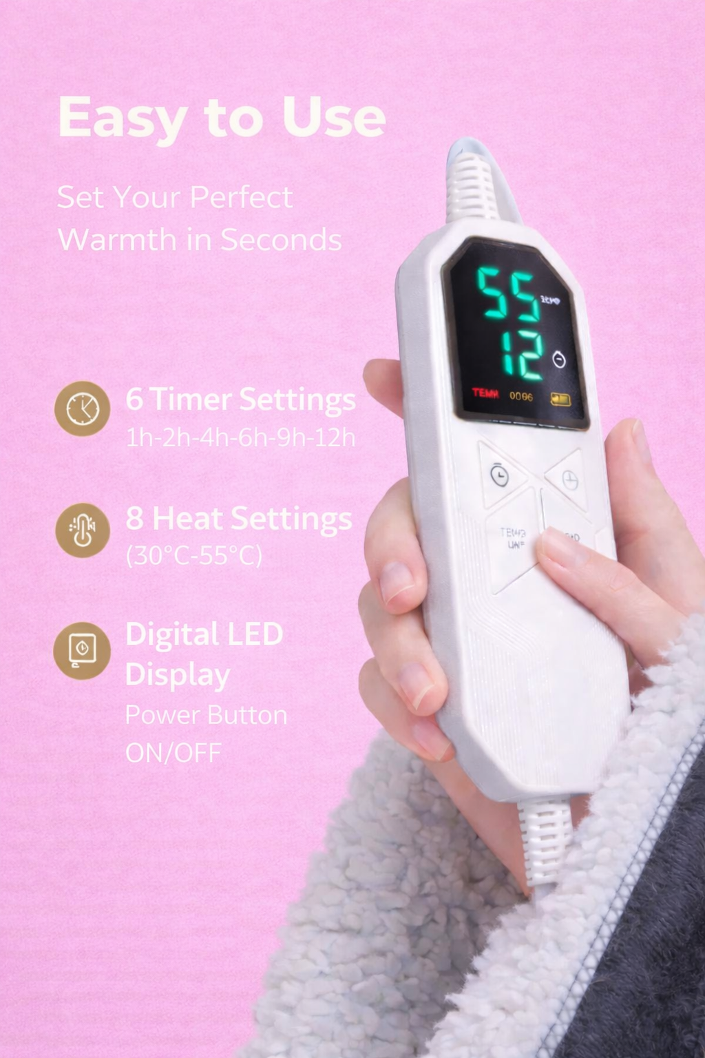 Slumberly Wearable Heated Blanket